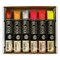 Sennelier Artists' Oil Sticks - Set of 6, Fluorescent and Metallic Colors